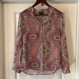 Mossimo semi sheer top